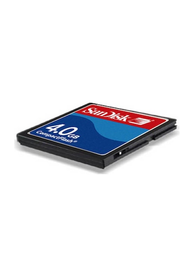 Sandisk Pcmcia Cf Adaptör + 4 Gb Cf Kart Compact Flash Cnc Kart