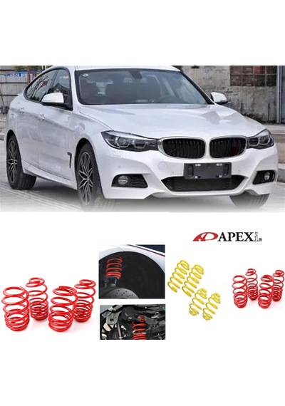 Bmw F30 2012-2019 3.16 Motorlara Uyumlu Apexi 3.5cm Spor Yay