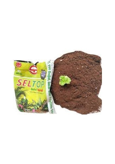 Seltop 20 L Cocopeat kokopit Torf Toprak Hindstan Cevizi Torf