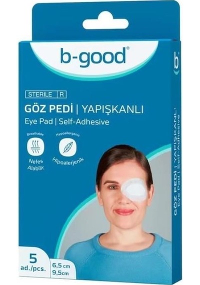 B-Good Yapışkanlı Göz Pedi 5'li
