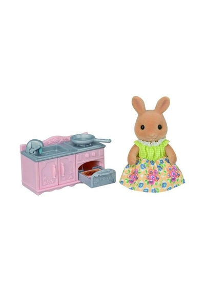 5786 Sylvanian Families Sunny Tavşan Anne Ve Pişirme Seti +3 Yaş