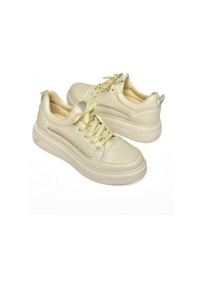 Fox Shoes S602003409 Bej Spor Ayakkabı Sneakers Bej