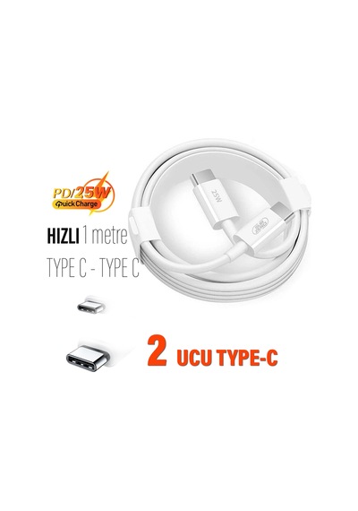 Samsung Galaxy S21-s21fe-s21 Ultra-s21 Plus-s21 5g Uyumlu Şarj Hızlı Şarj Kablosu 25w