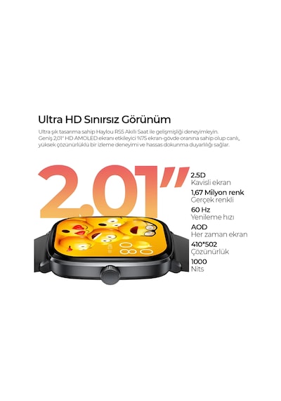 Haylou RS5 Akıllı Saat (Distribütör Garantili)