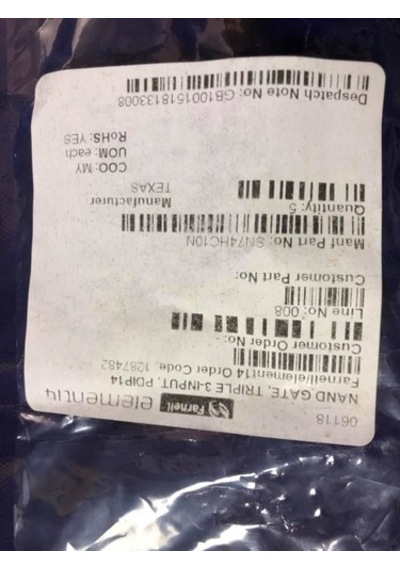 10 Adet Sn74Hc10N Cd40192Be Entegreler