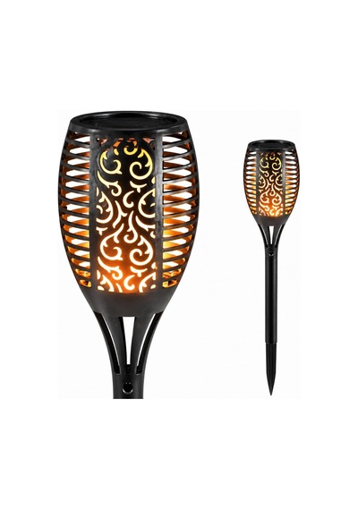 Tr Alev Efektli Solar Bahçe Lambası 51 Cm Solar Bahçe Lambası