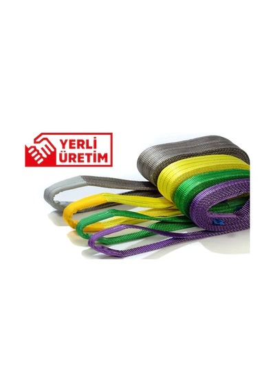 Bez Sapan Polyester Çeki Halatı 2 Ton 8 M