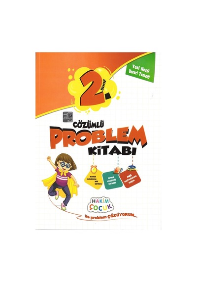 Üçgen 2.sınıf Yarıyıl Tatil Kitabı 1.dönem Konularını Kapsar - Çözümlü Problem Kitabı Hediyeli