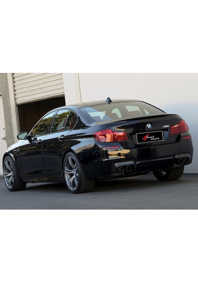 Bmw F10 Vorstainer Difüzör Sağ+sol/çiftli Çıkış. Piano Black