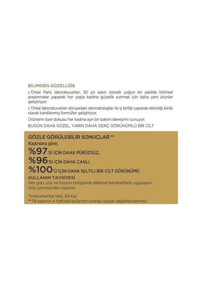 Kırışıklık Ve İnce Çizgi Karşıtı Yaş Uzmanı 30+ Aydınlatıcı Ve Nemlendirici Krem 50 Ml