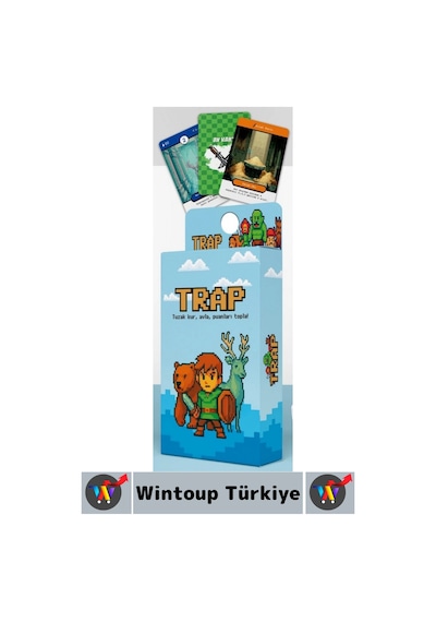 Wintoup Yeni Sezon Eğlenceli Arkadaş Ortamı Aile Şans Komedi Strateji Beceri Geliştiren Kart Oyunu-trap