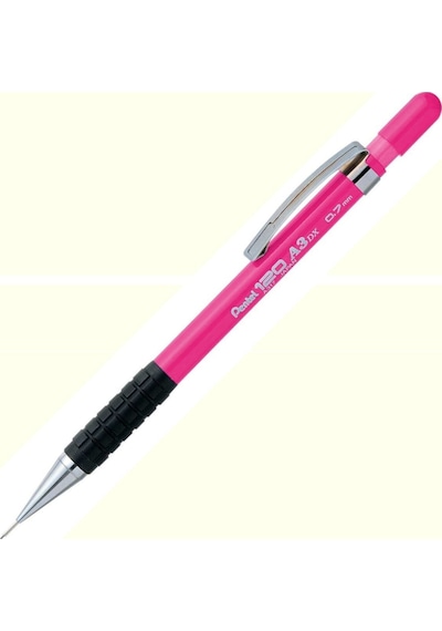 Pentel 120 A3dx 0.7 Pembe Uçlu Kalem Çok Renkli