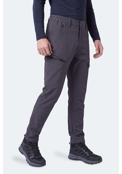 Slazenger Clımax I Erkek İçi Polarlı Rüzgar Ve Su Geçirmez Softshell Antrasit Pantolon