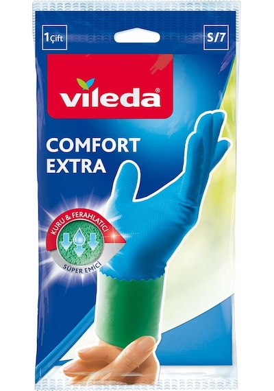 Vileda Comfort Extra Küçük Boy Bulaşık Eldiveni S