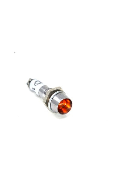 Mini Metal Göz Lamba Turuncu Led Sinyal Uyarı Işığı