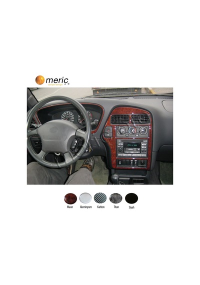 Meriç® Nissan Pathfinder Ön Torpido Kaplama 12 Parça 1996-2001 (537198937)