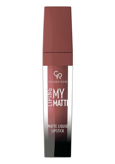 Liping My Matte Likit Ruj No: 26 - Suya Dayanıklı Ultra Mat Ruj Çok Renkli