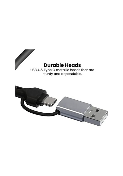 Type-c Usb 3.0 7 Portlu Hub Otg Çoğaltıcı Pc Telefon Bilgisayar Uyumlu Veri Aktarımı Mouse Klavye Ba