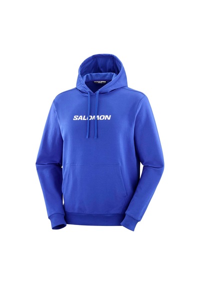 Salomon Salomon Sal Logo Perf Hoodie Erkek Mavi Sweatshirt 19734 Lacivert
