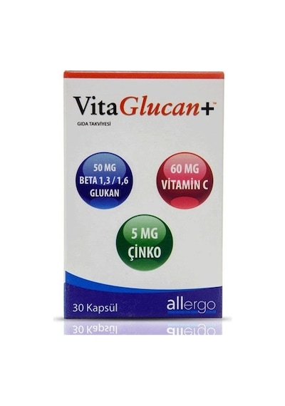 Allergo Vitaglucan 30 Kapsül