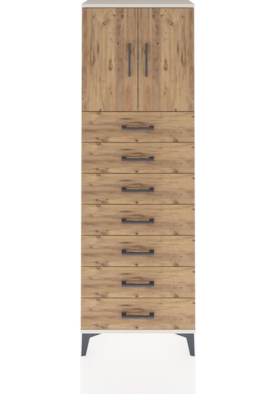 Arges Dolap 2 Raflı 7 Çekmeceli 2 Kapaklı 60x30x182 Aytaşı-çam Aytaşı Arges Dolap 2 Raflı 7 Çekmeceli 2 Kapaklı 60x30x182 Aytaşı-çam Aytaşı