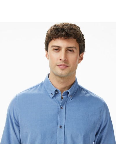 Nautica Erkek Mavi Classic Fit Gömlekdüzw57424t