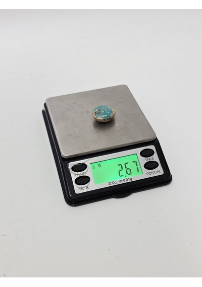 Doğal İran Nişabur Firuze Turkuaz Taşı 13,3 Karat - 2,65 Gram T009