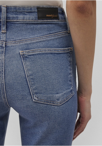 Mavi - Cindy Gold Shape Jean Pantolon 100277-87897 Koyu Mavi