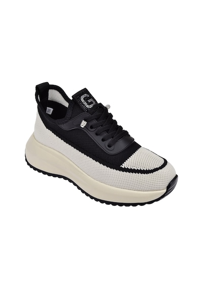 Guja Taş Detaylı Triko Kadın Spor Ayakkabı Sneaker Gj-26y3012 Siyah