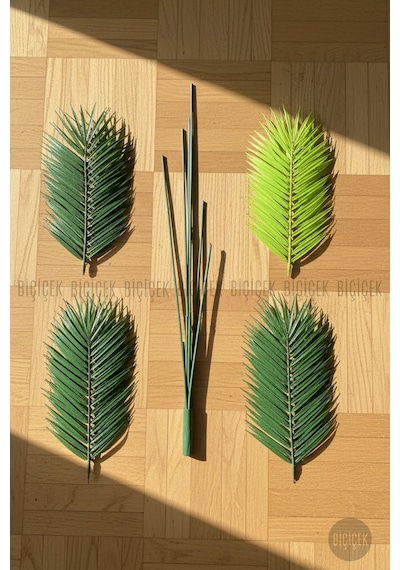Biçiçek Yapay Areka Ağaci 24 Yapraklı 130 Cm Saksısiz