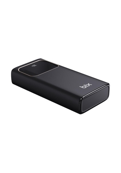 Pb303 30000mah 60w 2 Usb-a Ve Type-c Pd Çıkışlı Hızlı Şarj Destekli Led Göstergeli Powerbank Siyah