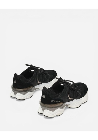 Steve Madden Skybox Blk/whte Kadın Siyah Sneakers Skybox