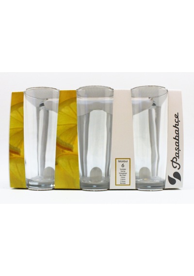 Paşabahçe Limonata ve Rakı Bardağı Düz Model 6 Adet Bardak42138