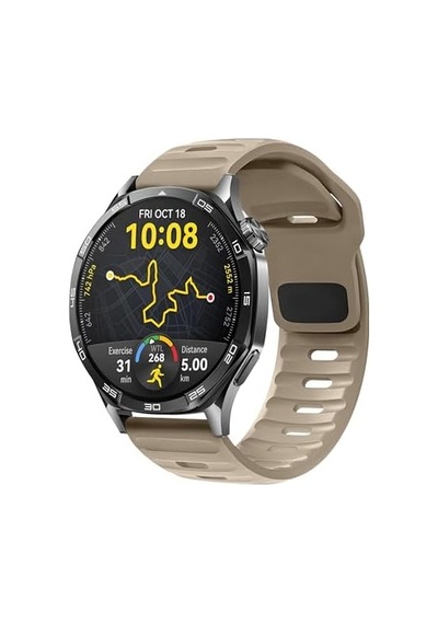 22mm İle Uyumlu Saatler İçin Rugged Model 46mm Silikon Kordon Watch Gt6 Pro/gt6/gt5 Pro/gt5/gt4/watch 4 Pro/gt3/gt3 Pro/gt2/gt2 Pro