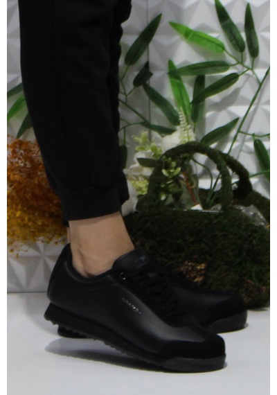 Fort Cheta Peru Siyah Rahat Kadın Erkek Sneakers Spor Ayakkabı 001