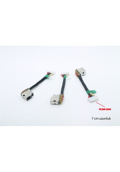 HP Uyumlu Omen 15-Bc 15T-Bc 17-W 15-Ax Dc Jack Şarj Soket