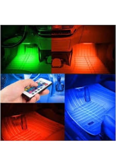 Ayak Altı Sese Ve Müziğe Duyarlı Kumandalı Led (462098109)