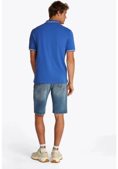 Tommy Hilfiger Tjm Reg Tıpped Polo Mavi