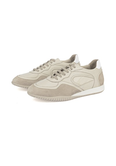 Ziya Kadın Hakiki Deri Günlük Sneaker 1611022z2743 Bej 1611022z2743 340 36