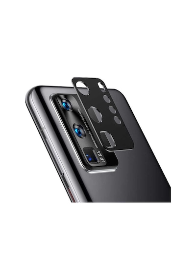 Kilifone - Huawei Uyumlu P40 Pro - Kamera Lens Koruyucu Cam Filmi - Şeffaf