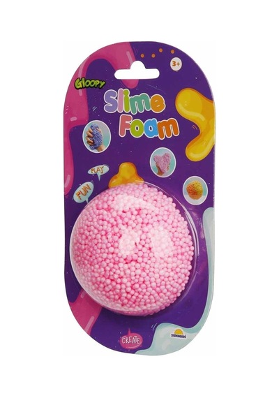 3739 Sun-gloopy Pembe Köpük Slime Çok Renkli