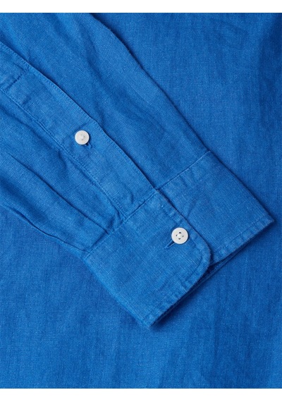 Tommy Hilfiger Pıgment Dyed Lı Solıd Rf Shırt Erkek Mavi Gömlek - Mw0mw41530 Tommy Hilfiger Pıgment Dyed Lı Solıd Rf Shırt Erkek Mavi Gömlek - Mw0mw41530