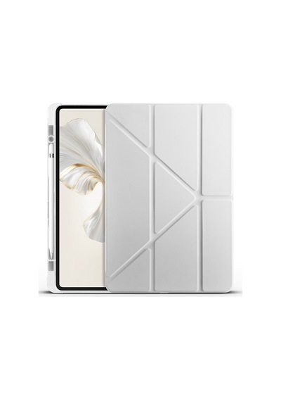 Honor Pad 9 Kılıf Tri Folding Kalem Bölmeli Standlı Kılıf Kapaklı Kılıf