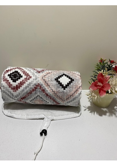 Asev Home Ütü Masası Kılıfı Keçeli İpli Stoperli Büyük Boy 55x140 Cm Mezopotamya Diğer