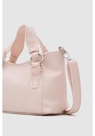Shule Bags Jardin Halka Detaylı El Ve Çapraz Çanta Pudra Pembe