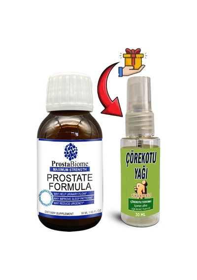 Prostabiome 1 Kutu Erkeklere Özel 50 Ml Şurup + 30 Ml Çörek Otu Yağı