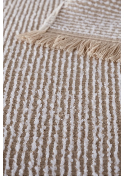 Doqu Home Luxury Mina Pike Çift Bej