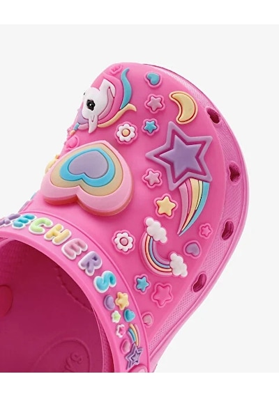 Skechers Kız Çocuk Pembe Işıklı Terlik Pembe
