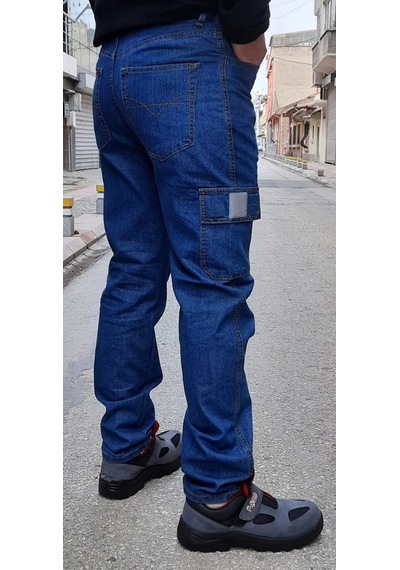 Cargo Kot Pantolon Mavi