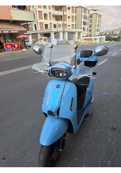 Motocam Rks Lt 50 Pro Ön Cam 2023-2026 Model 45cm Şeffaf Renkli 4mm Elcikli Aparatsız